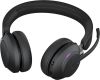 Jabra Evolve2 65 MS Stereo - Headset - på øret - Bluetooth - trådløs - USB-A - støjisolerende - sort - Certified for Microsoft Teams