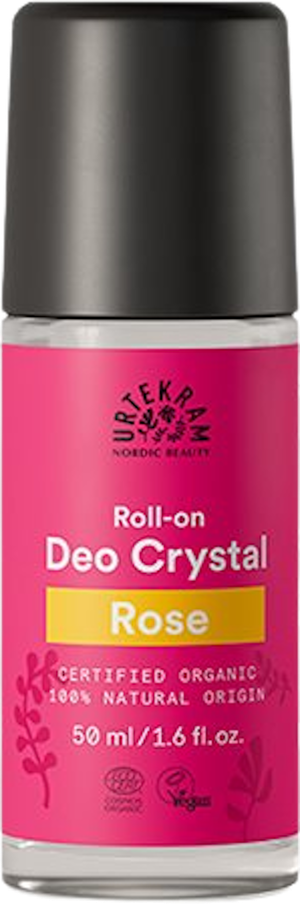 Deo krystal roll on Rose (Urtekram)