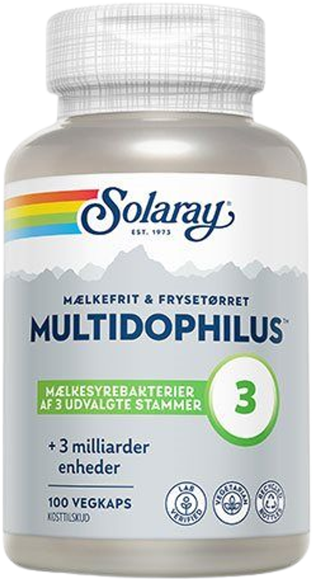 Tilbud på Multidophilus 3 (Solaray) fra Helsam til 189,95 kr.