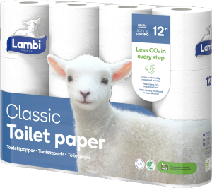 Toalettpapper Classic (Lambi)