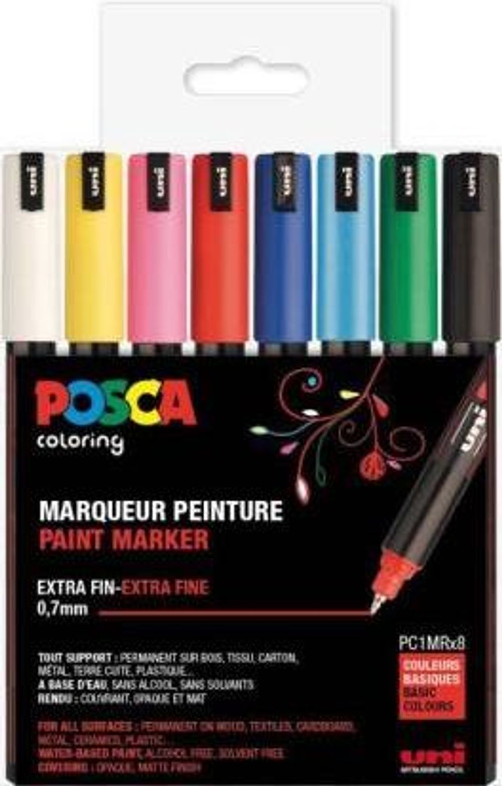 Tilbud på Paintmarker POSCA PC-1MR fra ComputerSalg til 131 kr.