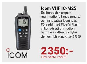 Icom VHF IC-M25