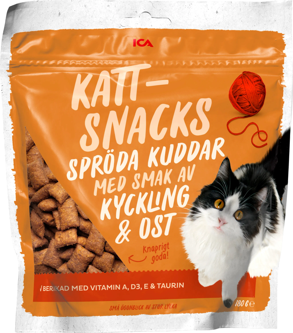 Erbjudanden på Kattsnacks storpack (ICA) från ICA Maxi Stormarknad för 29,90 kr