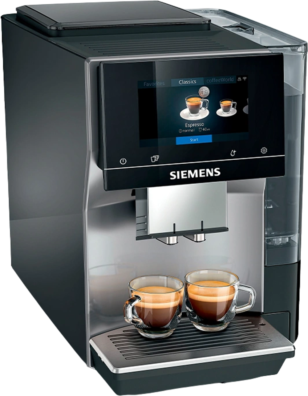 Tilbud på Siemens TP705R01 fuldautomatisk kaffemaskine morgendis fra Kop & Kande til 8.999 kr.