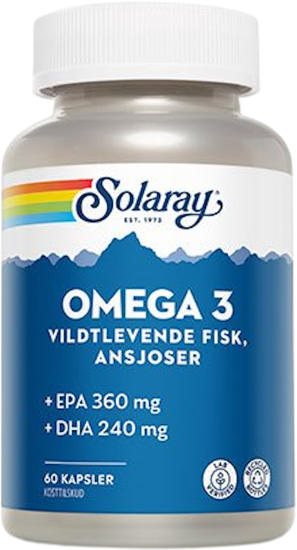 Tilbud på Omega 3 (Solaray) fra Helsam til 269,95 kr.