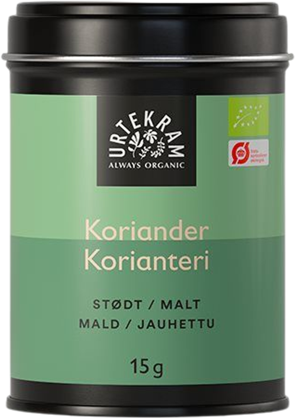 Tilbud på Stødt koriander Øko (Urtekram) fra Helsam til 22,95 kr.