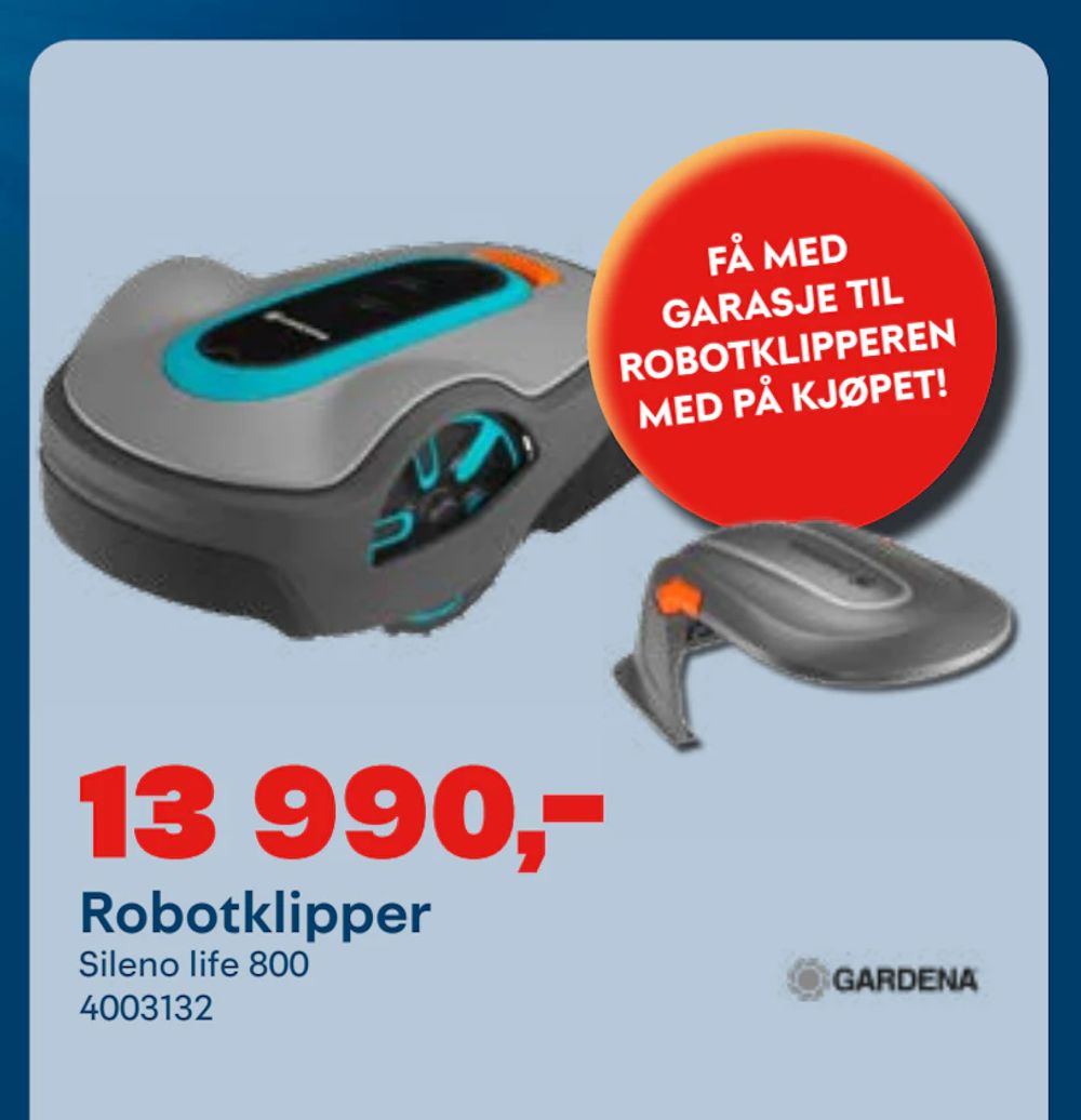 Tilbud på Robotklipper fra MAXBO til 13 990 kr
