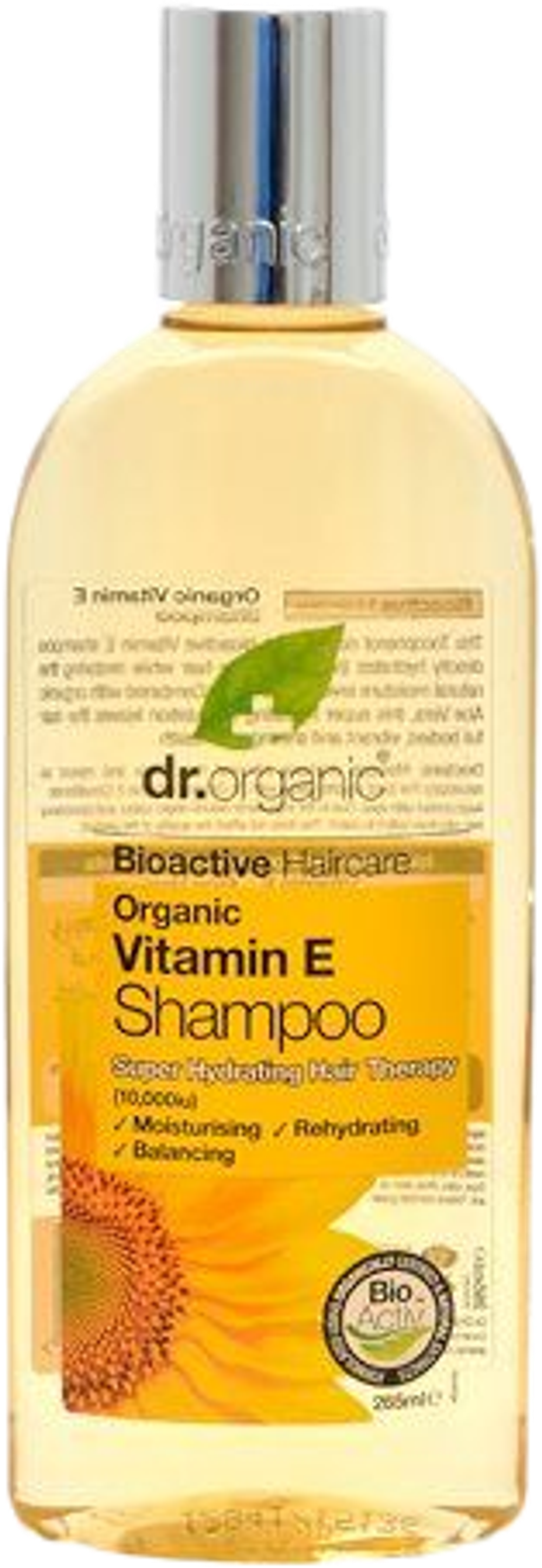 Tilbud på Shampoo Vitamin E (Dr. Organic) fra Helsam til 64 kr.