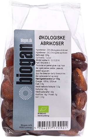 Abrikoser Øko (Biogan)