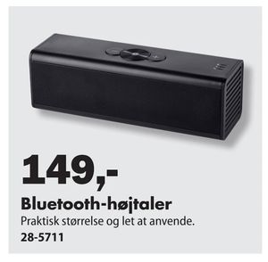 Bluetooth-højtaler