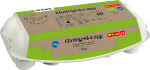 Ägg M/L Ekologiska 10-p (Kronägg)