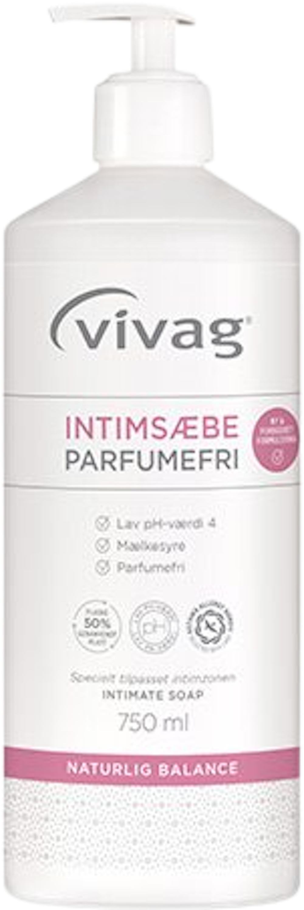 Tilbud på Intimsæbe Parfumefri (Vivag) fra Helsam til 99,95 kr.