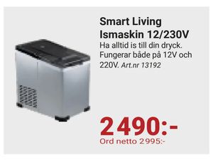 Smart Living Ismaskin 12/230V