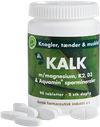 KALK m. magnesium, K2, D3 & spormineraler (Grønne dfi vitaminer)