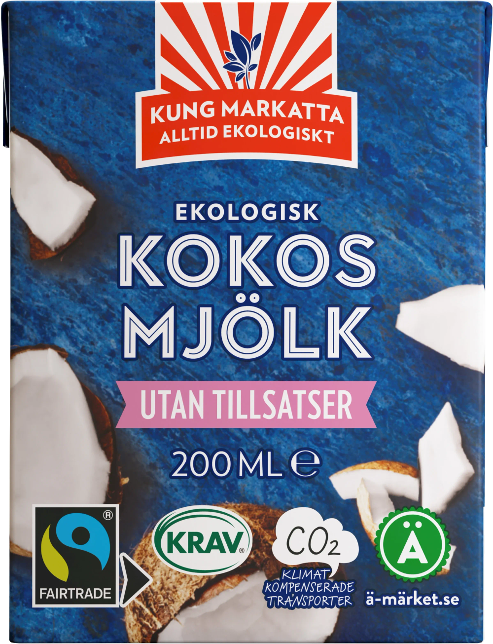 Erbjudanden på Kokosmjölk (Kung markatta) från ICA Kvantum för 9,95 kr