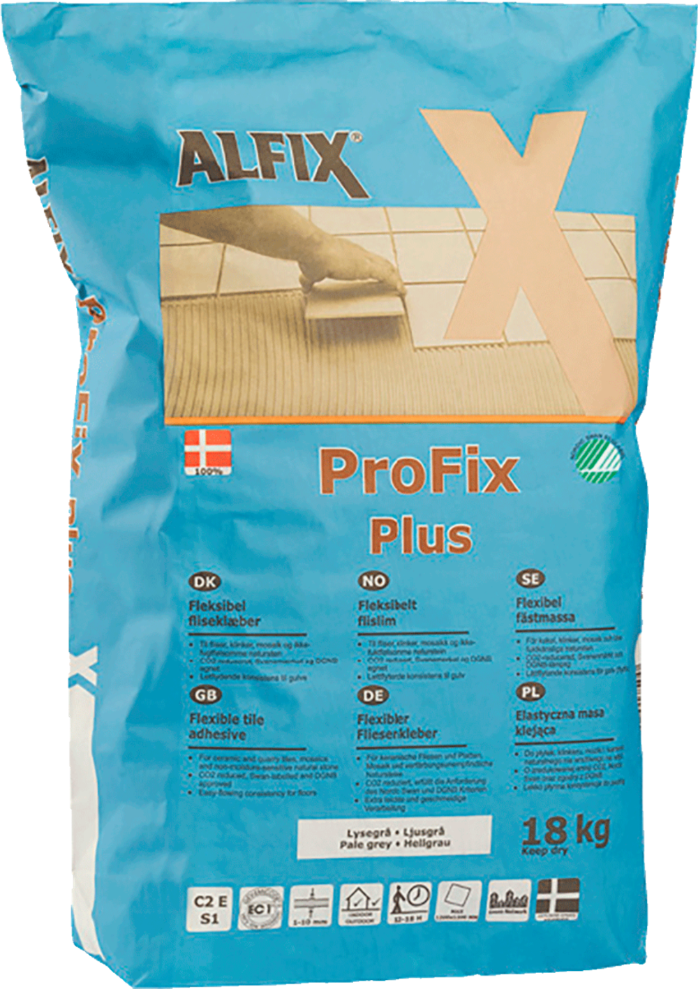 Tilbud på Fliseklæb - Profix Plus (Alfix) fra Bygma til 279,95 kr.