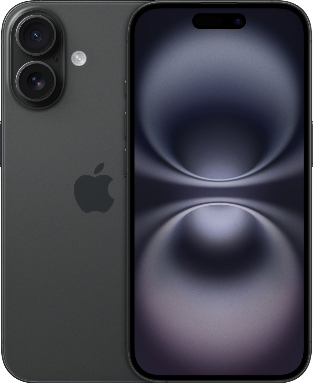 Tilbud på iPhone 16 – 5G smartphone 128GB (sort) fra Elgiganten til 5.499 kr.