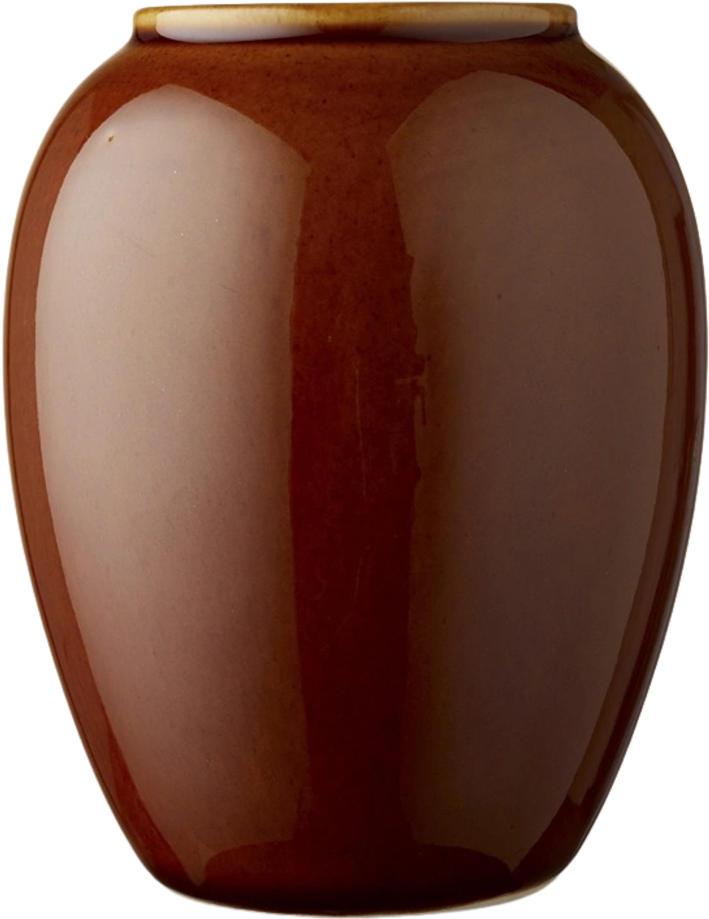 Tilbud på Bitz vase stentøj amber 12,5 cm fra Kop & Kande til 69,95 kr.