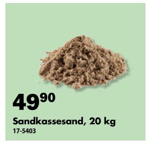 Sandkassesand, 20 kg
