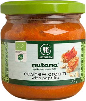 Cashew cream with paprika Øko (Nutana)