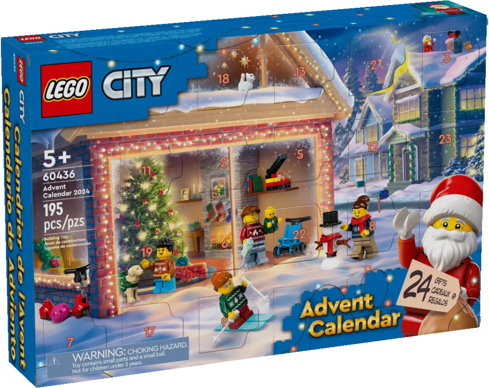 Tilbud på LEGO® City Julekalender fra Calle til 180 kr.