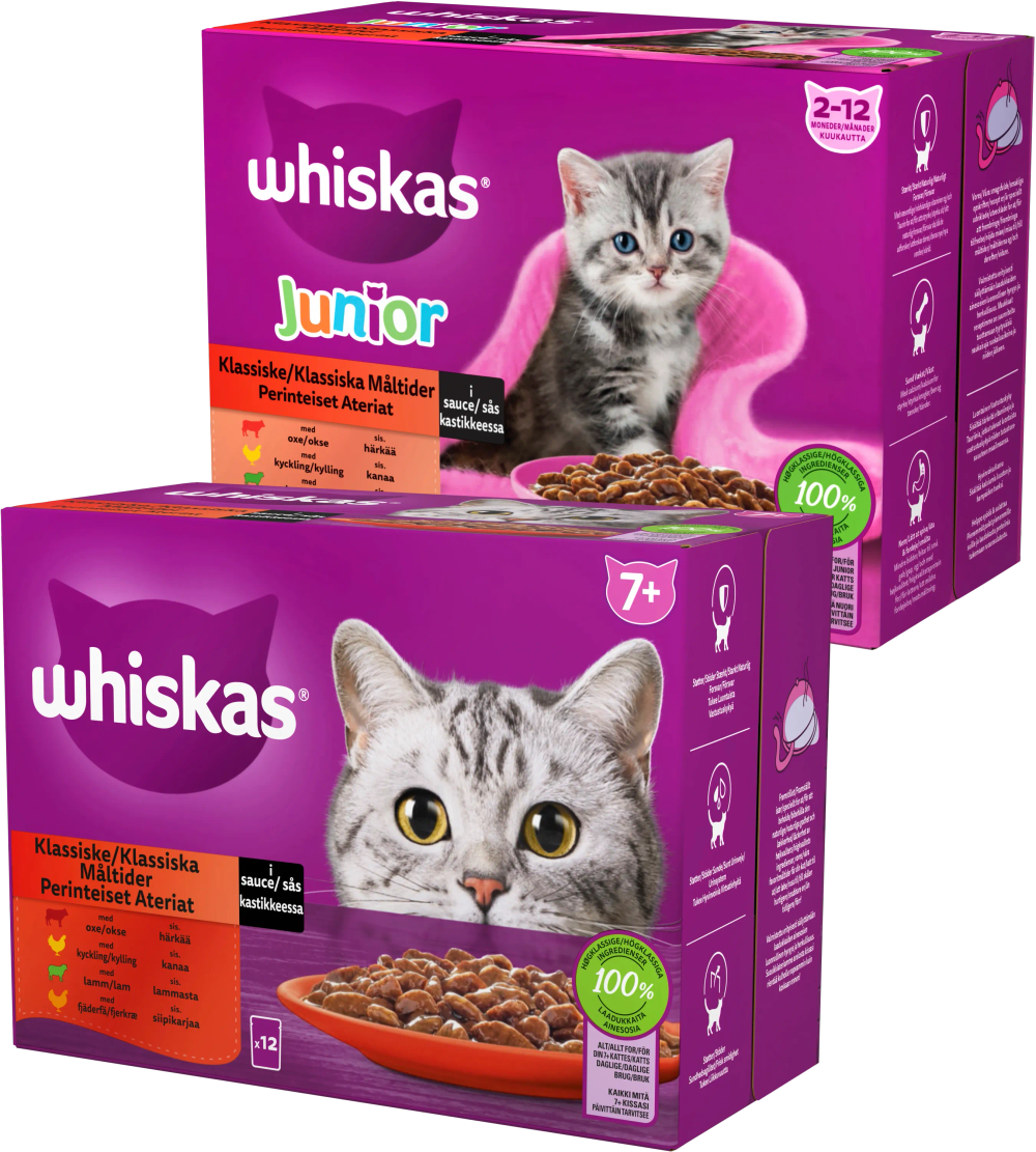 Erbjudanden på Kattmat (Whiskas) från ICA Kvantum för 100 kr