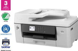 Brother MFC-J6540DW - Multifunktionsprinter - farve - blækprinter - A3 (medie) - op til 25 spm (kopiering) - op til 28 spm (udskriver) - 250 ark - 33.