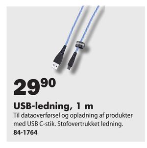 USB-ledning, 1 m