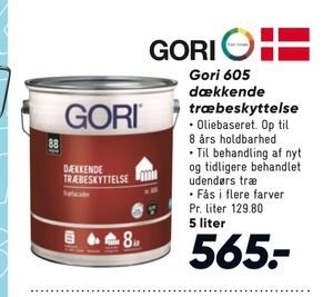 Gori 605 dækkende træbeskyttelse