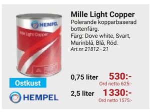 Mille Light Copper