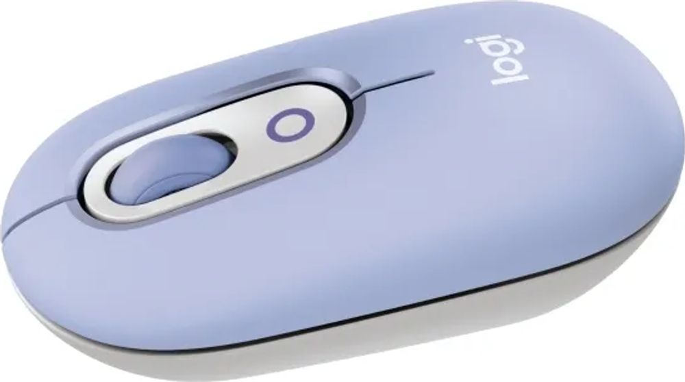 Tilbud på Logitech POP - Mus - brugerdefinerbar emoji - optisk - 4 knapper - trådløs - Bluetooth 5.1 LE - lilla fra ComputerSalg til 214 kr.