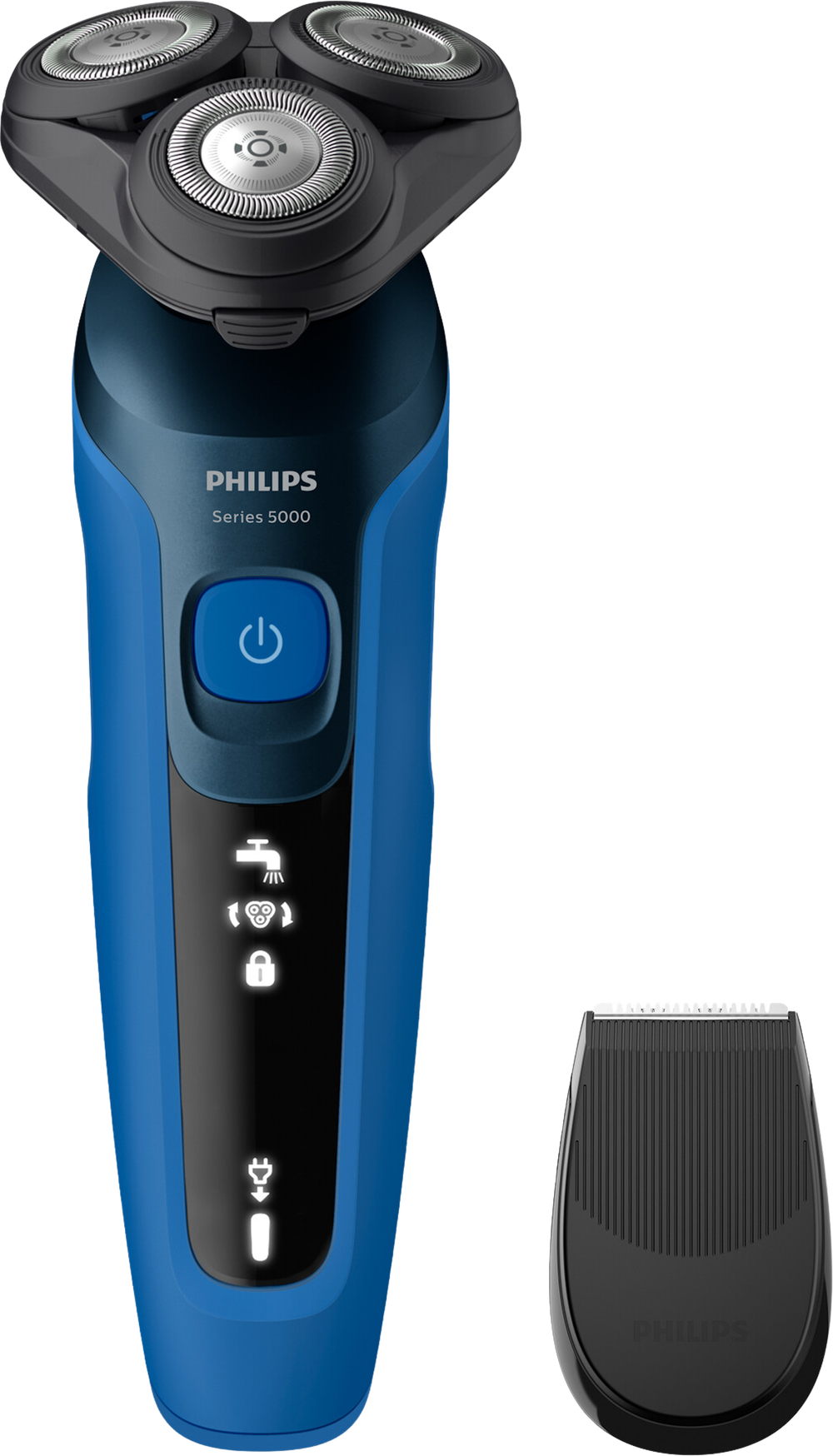 Tilbud på Series 5000 Wet and Dry Barbermaskine, Blå (Philips) fra Hjem.dk til 497 kr.