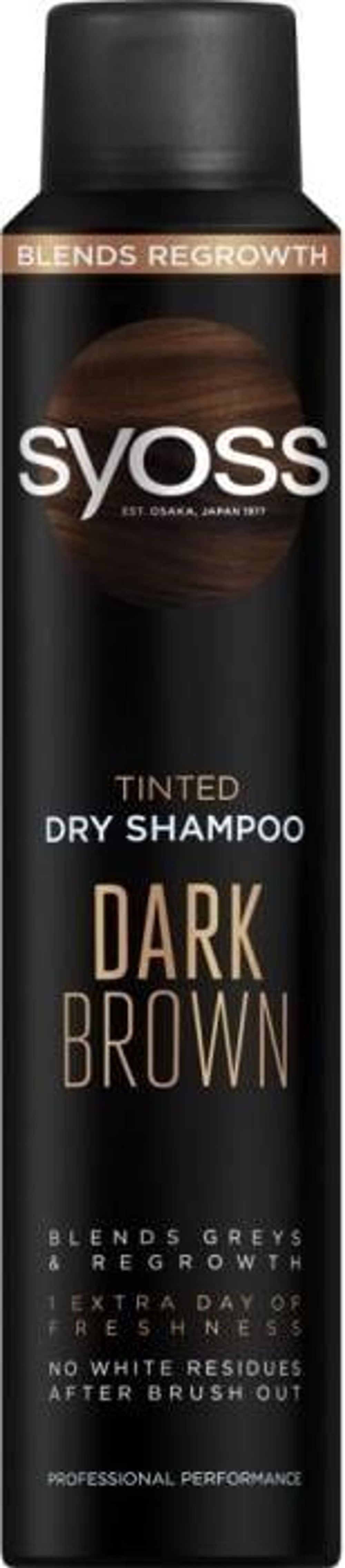 Tilbud på Syoss SYOSS_Tinted Dry Shampoo Dark Brown dry shampoo for dark brown hair 200ml fra ComputerSalg til 52 kr.