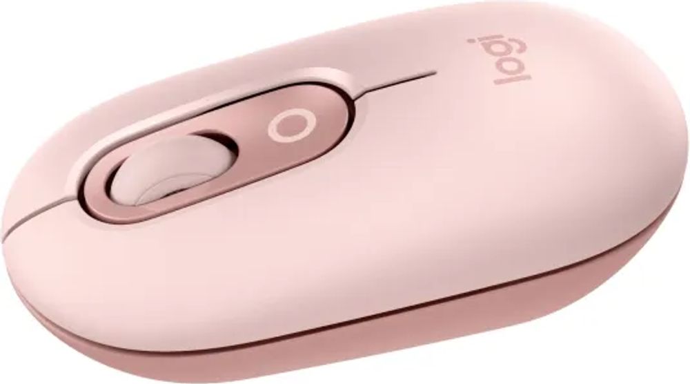 Tilbud på Logitech POP - Mus - brugerdefinerbar emoji - optisk - 4 knapper - trådløs - Bluetooth 5.1 LE - rose fra ComputerSalg til 214 kr.