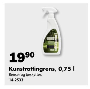 Kunstrottingrens, 0,75 l
