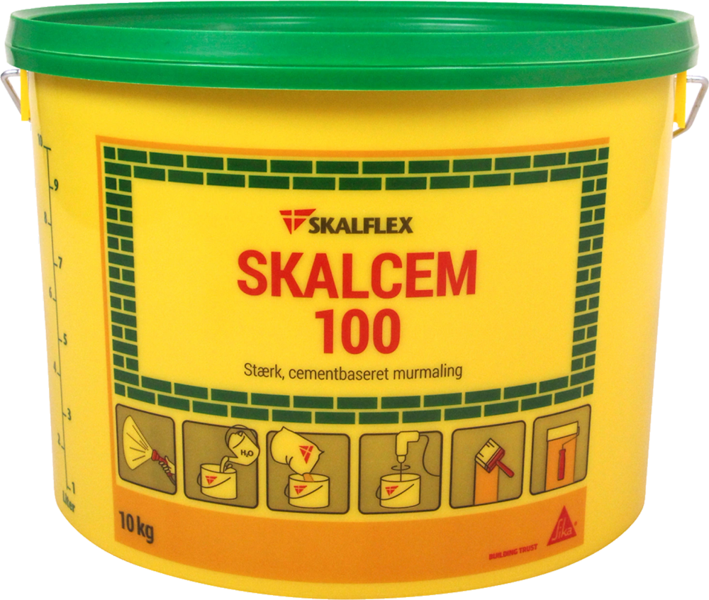 Tilbud på Skalcem 100 cementmurmaling fra Davidsen til 180 kr.