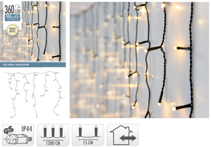 Icicle 360 LED Varm Hvid Udendørs