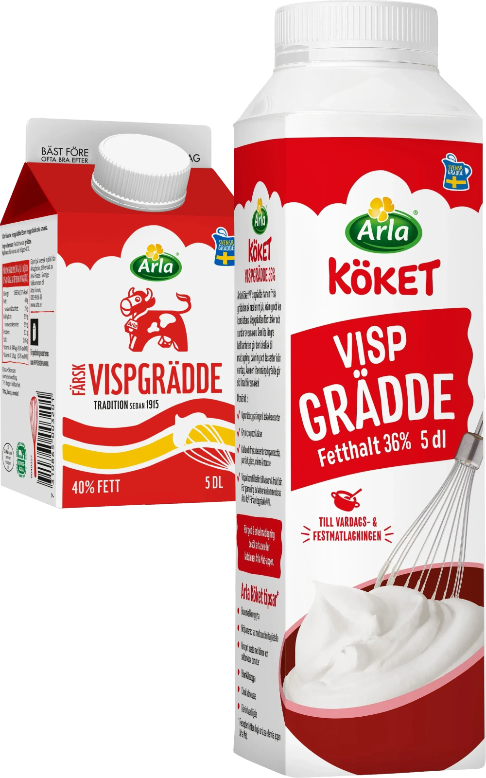 Erbjudanden på Vispgrädde (Arla) från ICA Nära för 55 kr