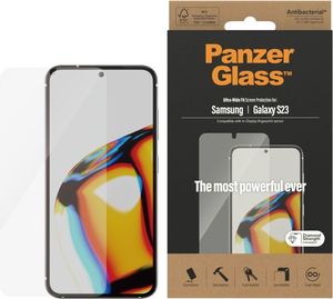 PanzerGlass™ | Skærmbeskytter for mobiltelefon - Ultra-Wide Fit | Samsung Galaxy S23