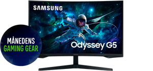 Samsung Odyssey G55C LS32CG552EUXEN 32” buet VA gaming-skærm