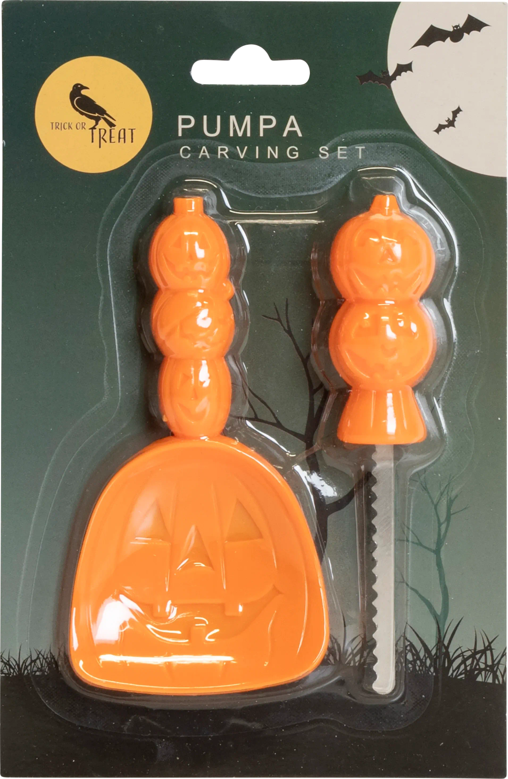 Erbjudanden på Pumpa Carving set från ICA Kvantum för 18 kr