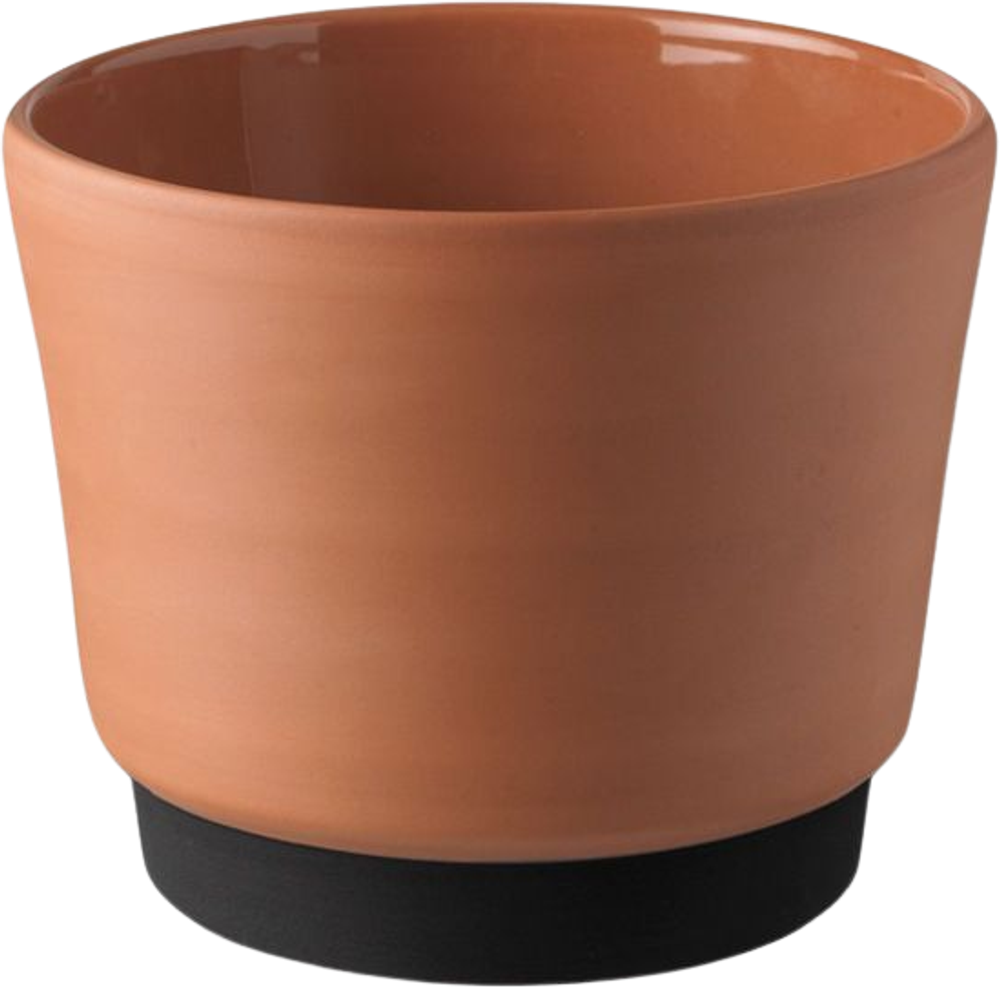 Tilbud på Knabstrup urtepotteskjuler terracotta 14,8 cm (Knabstrup Keramik) fra Kop & Kande til 199,95 kr.