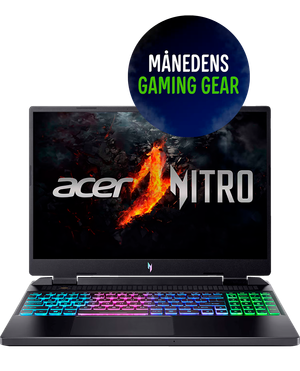 Acer Nitro 16 R7-8HS/16/1TB/4060/165Hz 16" bærbar gaming computer