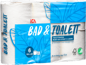 Toalettpapper Miljömärkt (ICA)