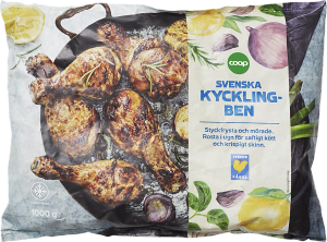 Kycklingdelar (Sverige/Coop)