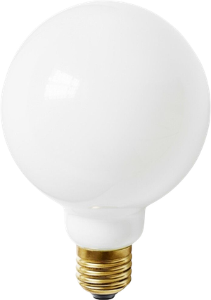 Globepære LED E27 6W Dæmpbar, Opal (Audo Copenhagen)