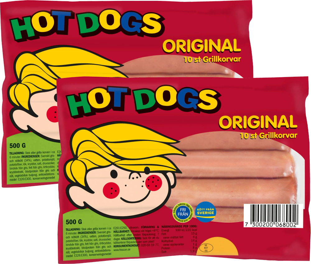 Erbjudanden på Grillkorv (Hot Dogs) från ICA Maxi Stormarknad för 45 kr