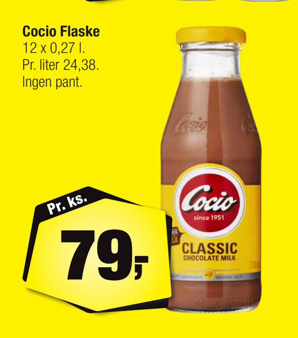 Tilbud på Cocio Flaske fra Calle til 79 kr.