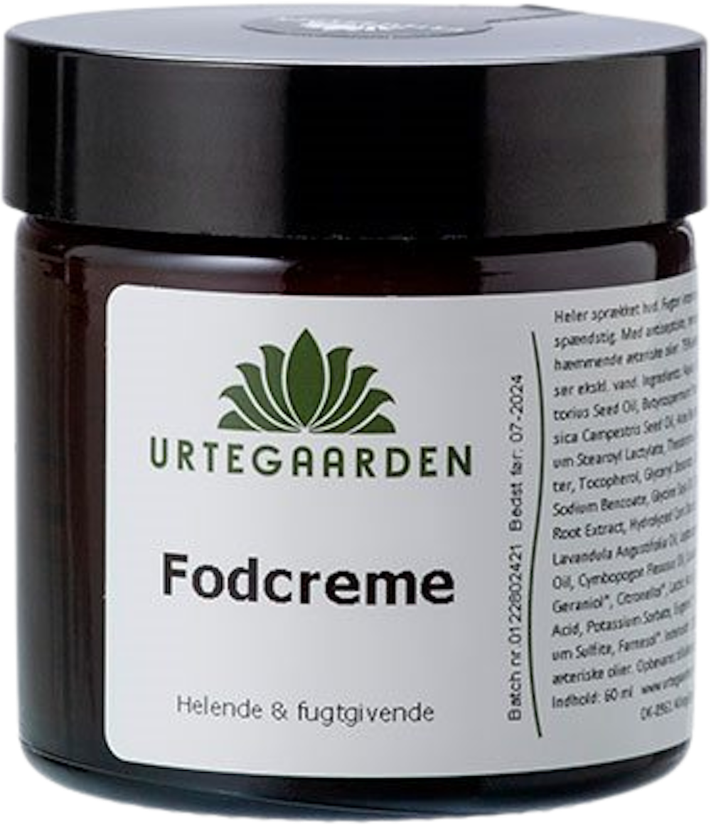 Tilbud på Fodcreme (Urtegaarden) fra Helsam til 79 kr.