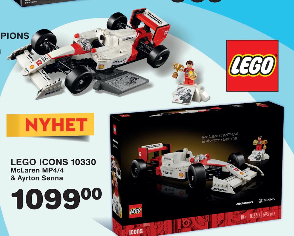 Erbjudanden på LEGO ICONS 10330 från Lekextra för 1 099 kr